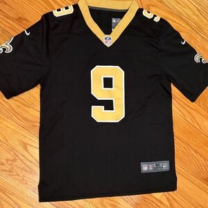 Authentic licensed NFL New Orleans Saints Brees Short Sleeve Jersey